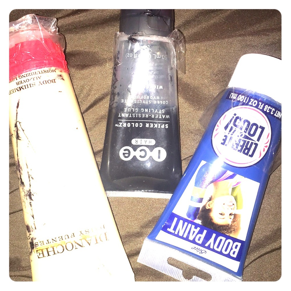 Makeup paints 4 skin and hair NWOT/I-O-P